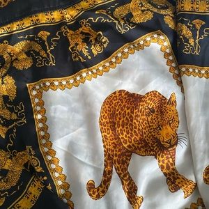 Versace Inspired Silk Blouse